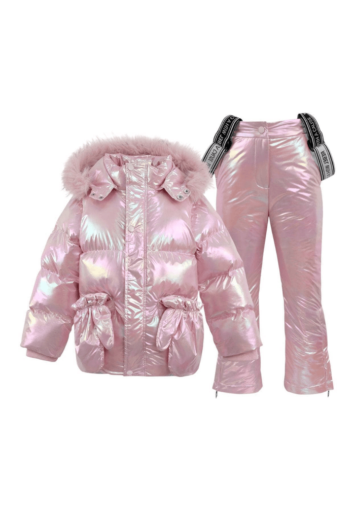 Lola + The Boys Sets Pink Hologram Snow Set
