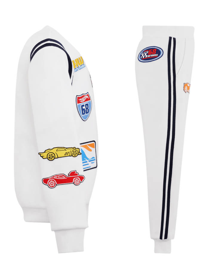 Lola + The Boys Sets Racer Patch Jogger Set