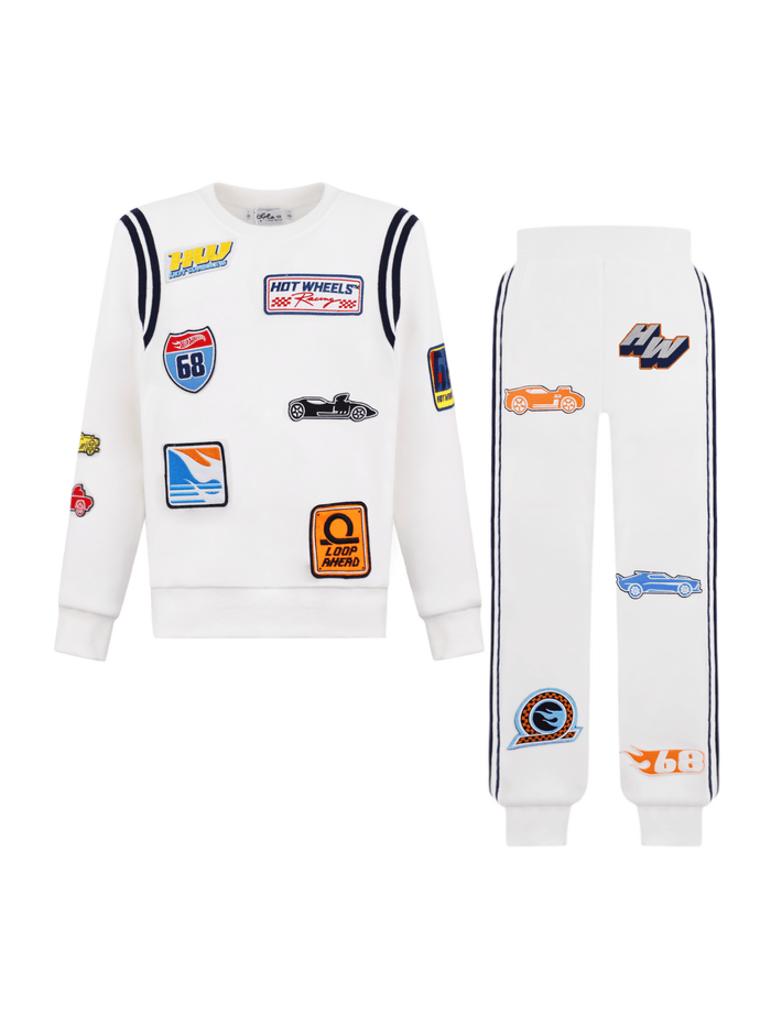 Lola + The Boys Sets Racer Patch Jogger Set