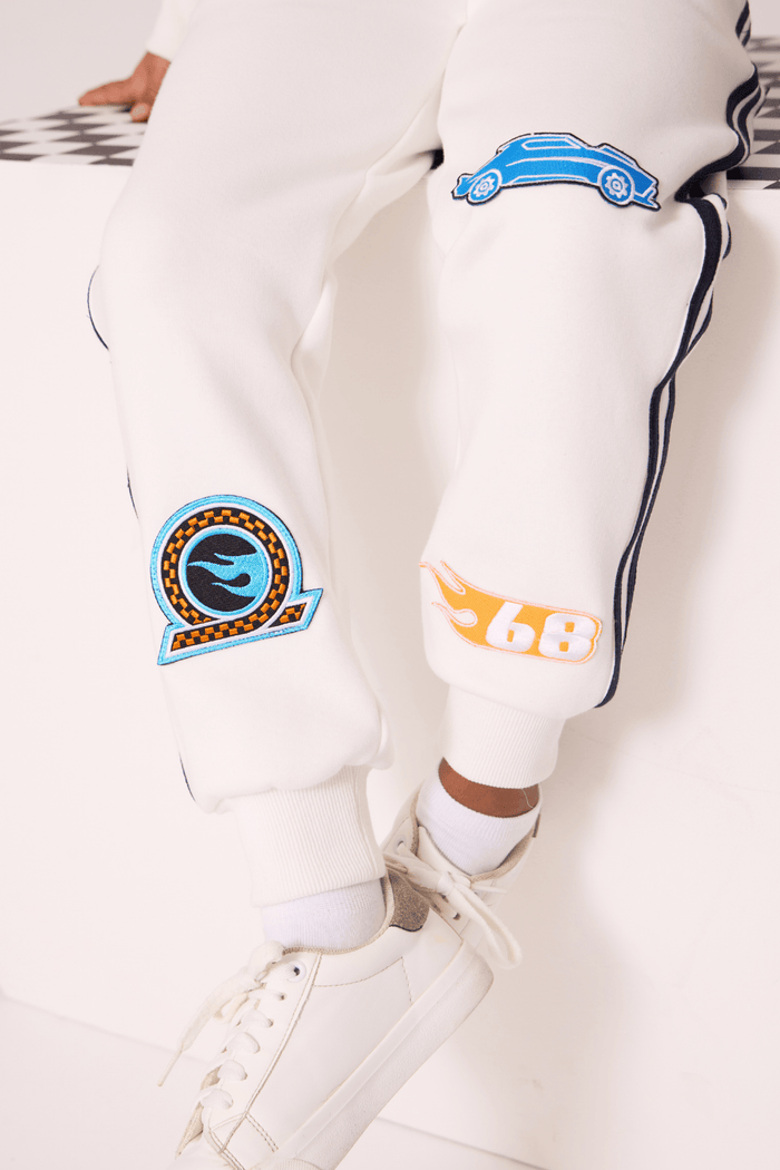 Lola + The Boys Sets Racer Patch Jogger Set