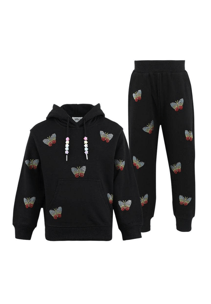 Lola + The Boys Sets Rainbow Crystal Butterfly Set