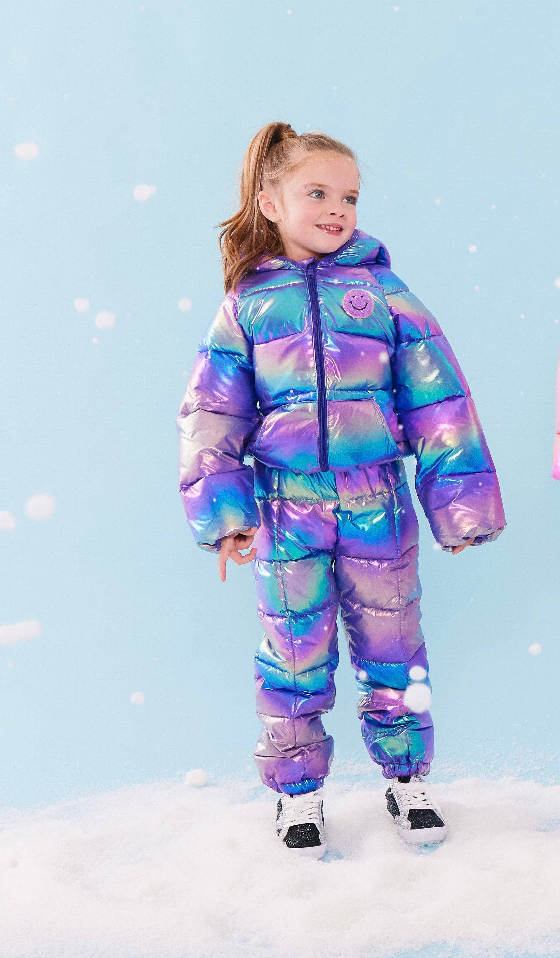 Rainbow Metallic Snow Set