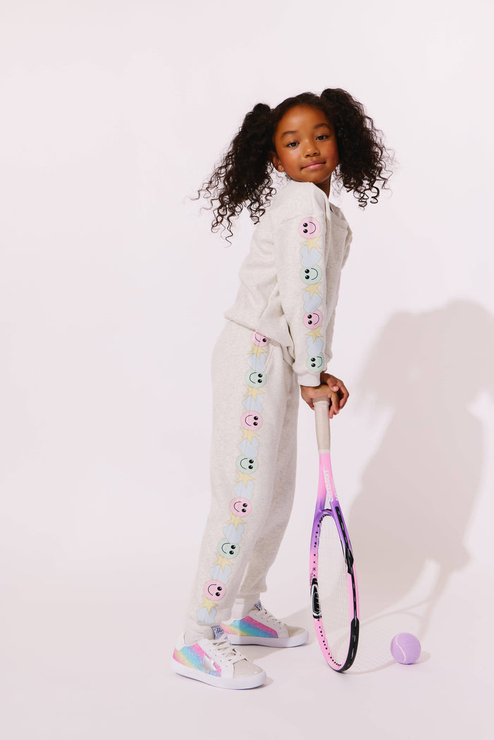 Lola + The Boys Sets Rainbow Smiley Set