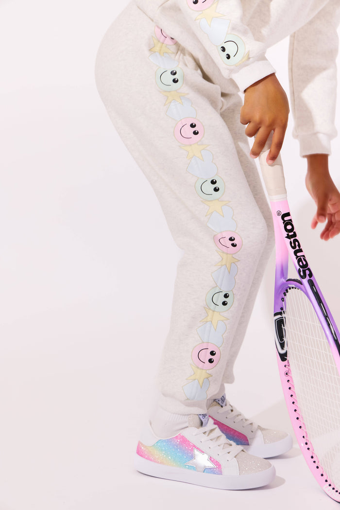 Lola + The Boys Sets Rainbow Smiley Set