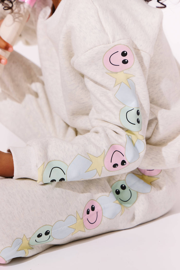 Lola + The Boys Sets Rainbow Smiley Set