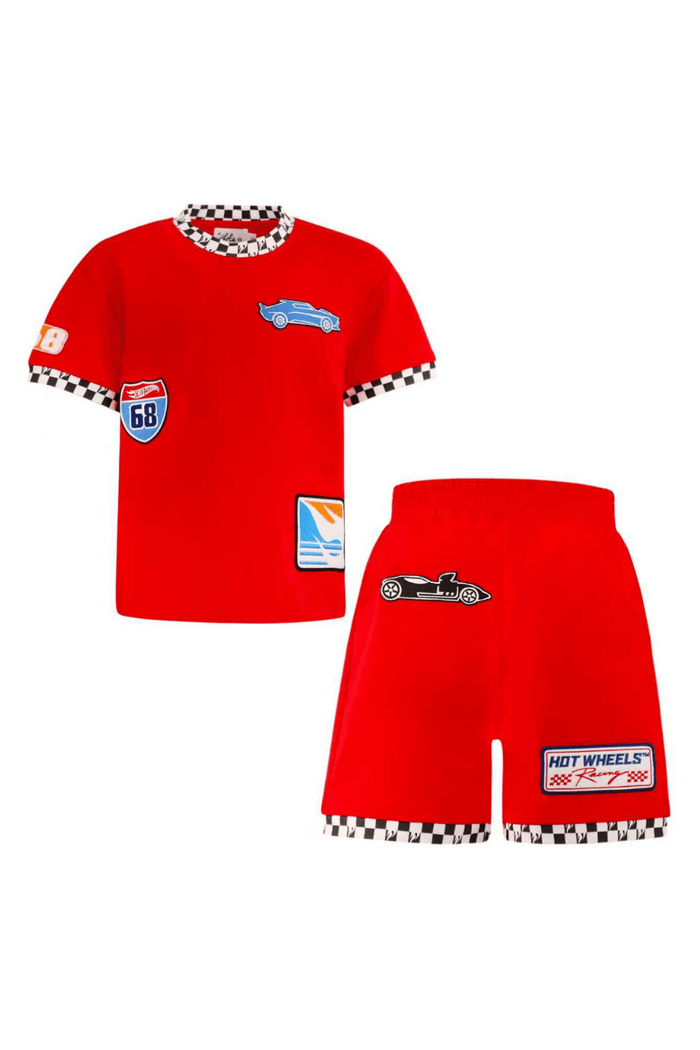 Lola + The Boys Sets Red Racer Patch Set