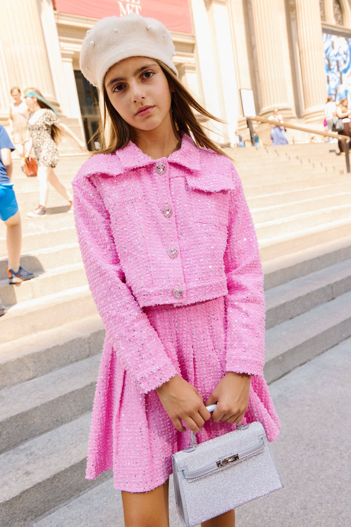 exclude-new-arriv Sets Rosie Shimmer Denim Set