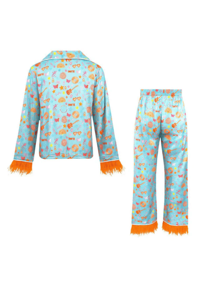 Lola + The Boys Sets Showgirl Swiftie Silky Set