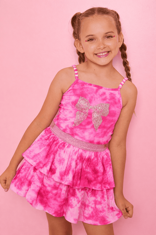 Lola + The Boys Sets 2 Sparkle Bow Tie Dye Set