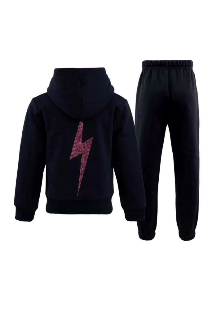 Lola + The Boys Sets Sparkle Lighting Flash Fleece Set