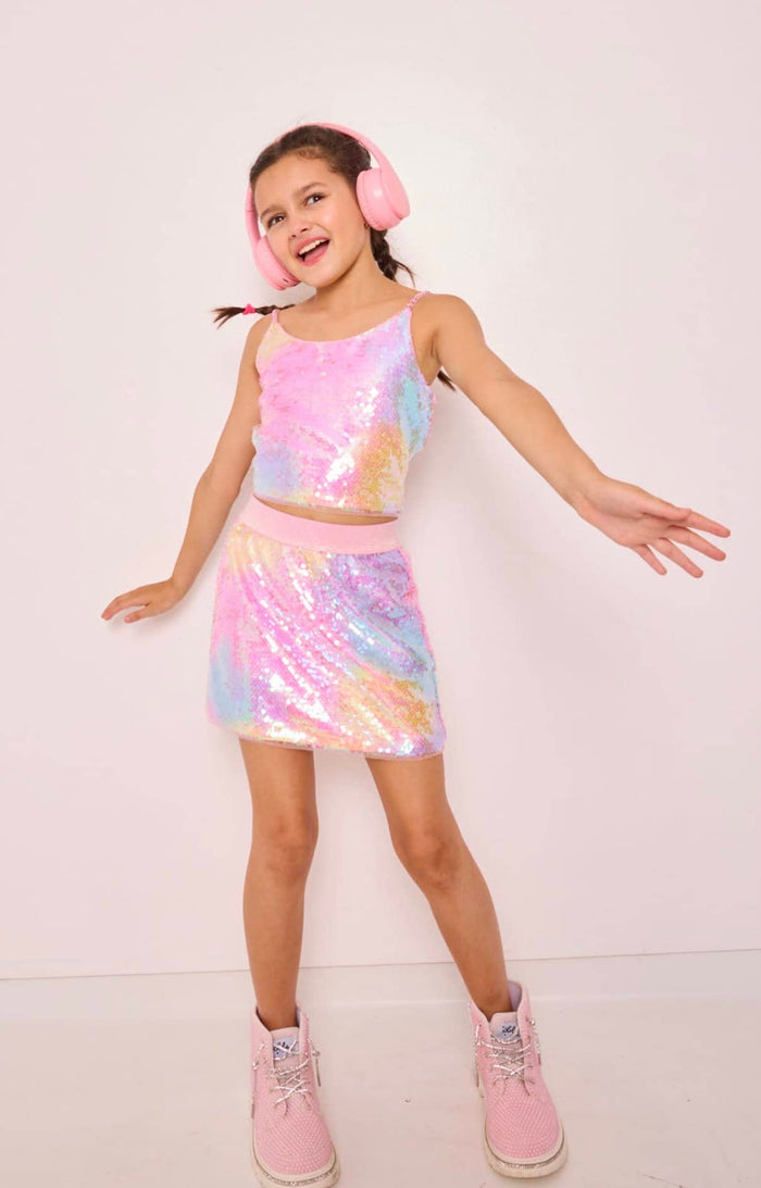 Lola + The Boys Sets Sparkle Sequin Set