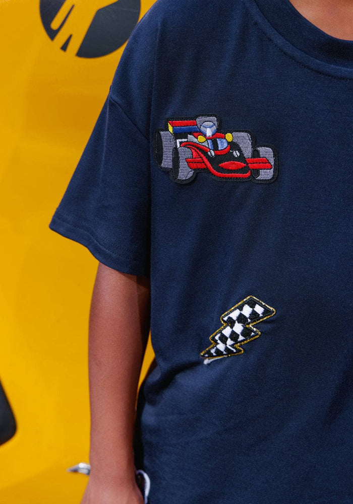 Lola + The Boys Sets Sports Cars Boys Short Set