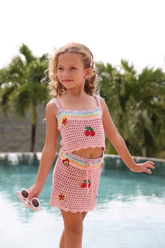 Lola + The Boys Sets Summer Vibes Crochet Set