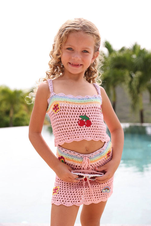 Lola + The Boys Sets Summer Vibes Crochet Set