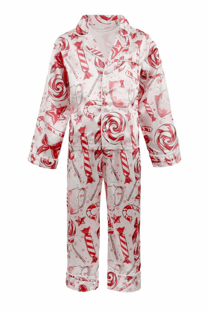 exclude-fall Sets Sweet Winter Silky Set