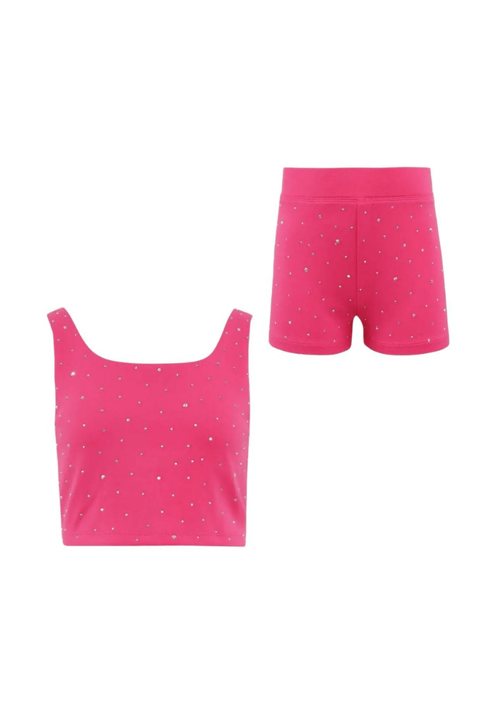 Lola + The Boys Sets Twinkle in Pink Sport Set