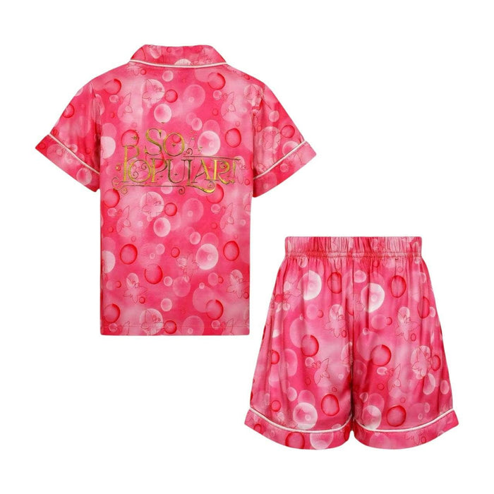 lola-wicked-collab Sets Women's Bubble Magic Silk Short Set