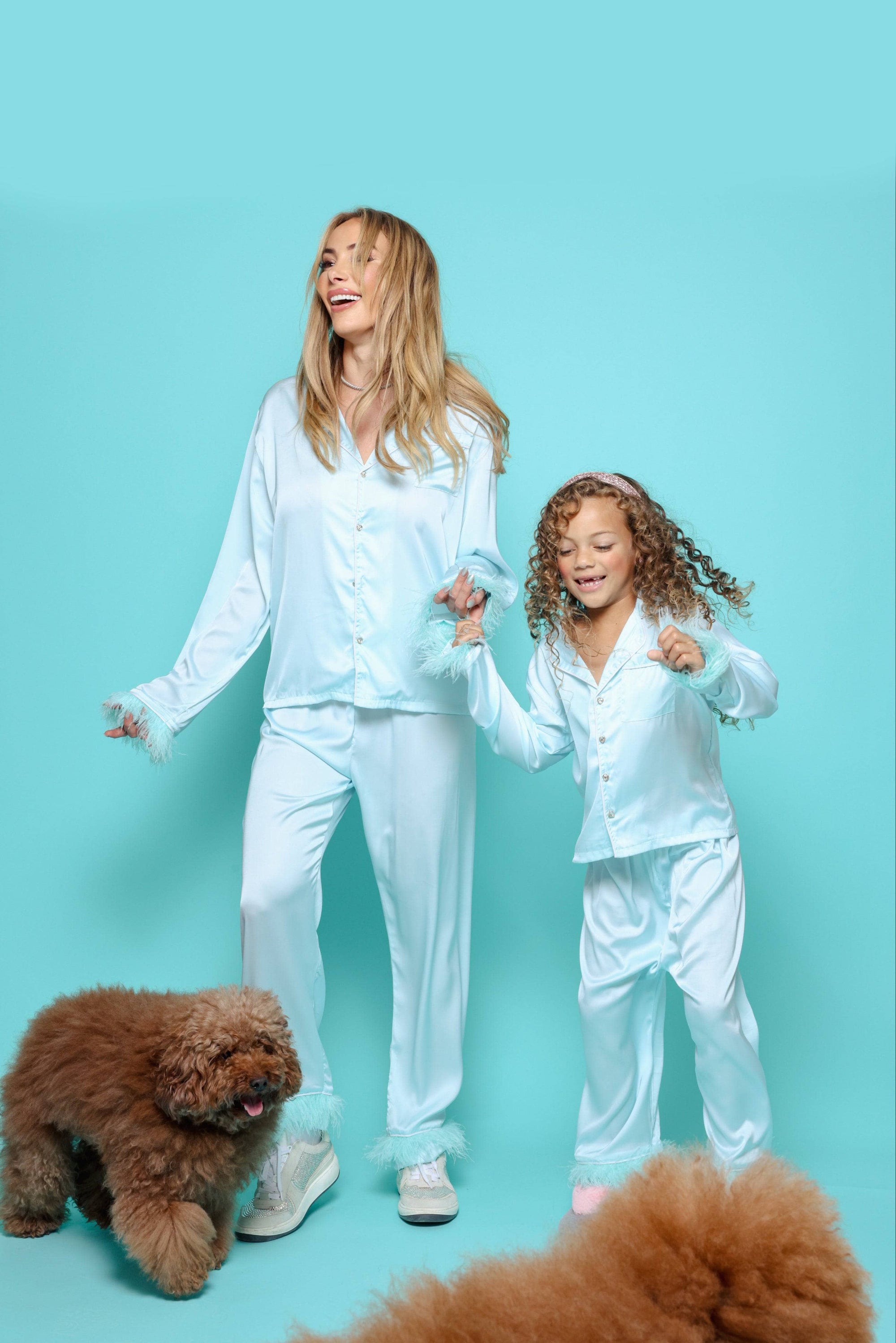 The Tamara ® Feathered Silk Pyjama Set.  Fashion, Glam photoshoot, Fashion  outfits