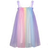 Lola + The Boys Sherbet Rainbow Tulle Dress