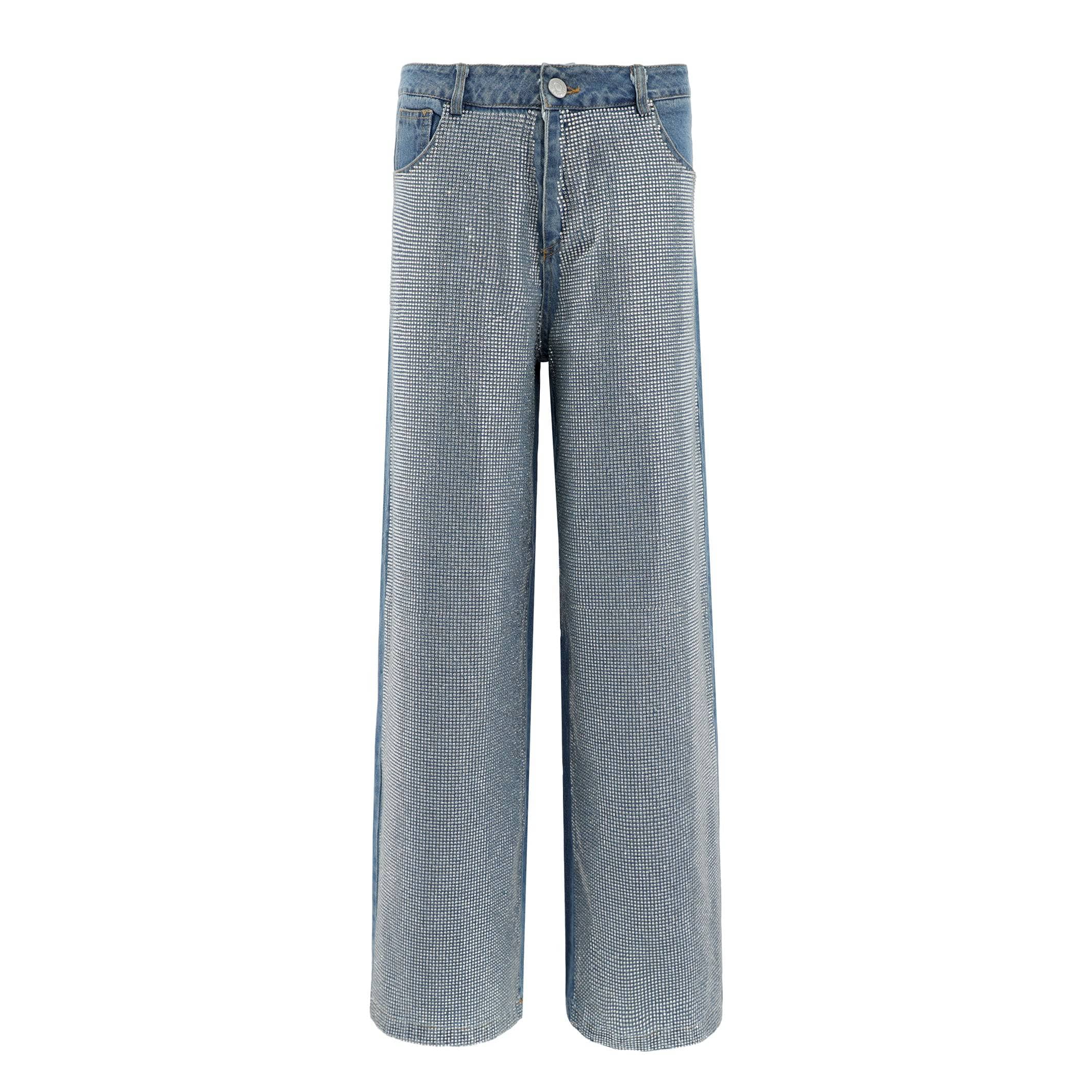 涼 91cm×122cm Caia High Rise Straight Jean