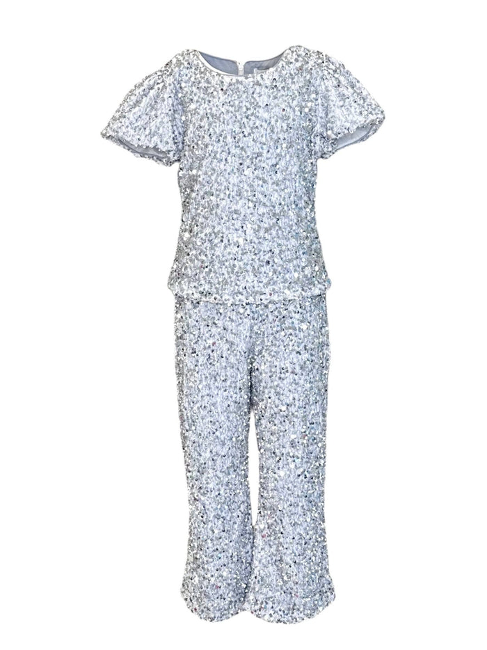 Lola + The Boys Shimmer Party Suit