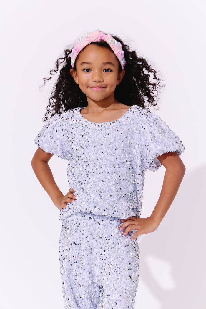 Lola + The Boys Shimmer Party Suit