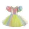 Lola + The Boys 2/3 Shimmer Princess Party Dress