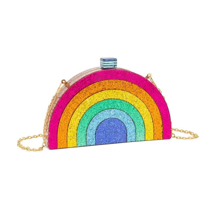 Lola + The Boys Shimmer Rainbow Purse