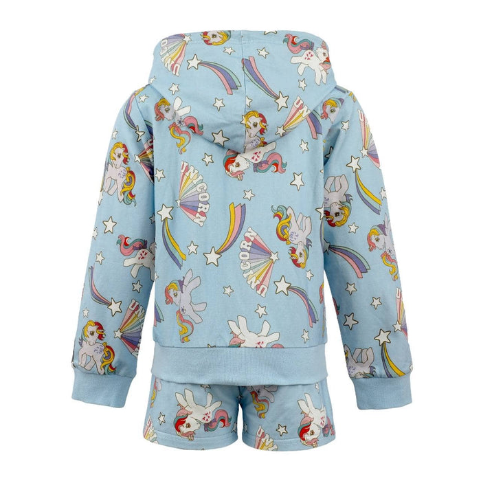 Lola + The Boys Shooting Star and Unicorn Short Set
