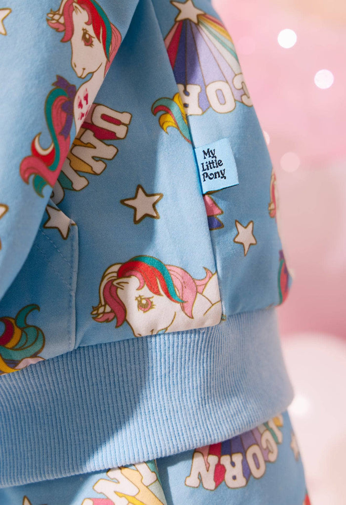 Lola + The Boys Shooting Star and Unicorn Short Set