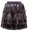 Lola + The Boys skirt Shimmer Tinsel Party Skirt