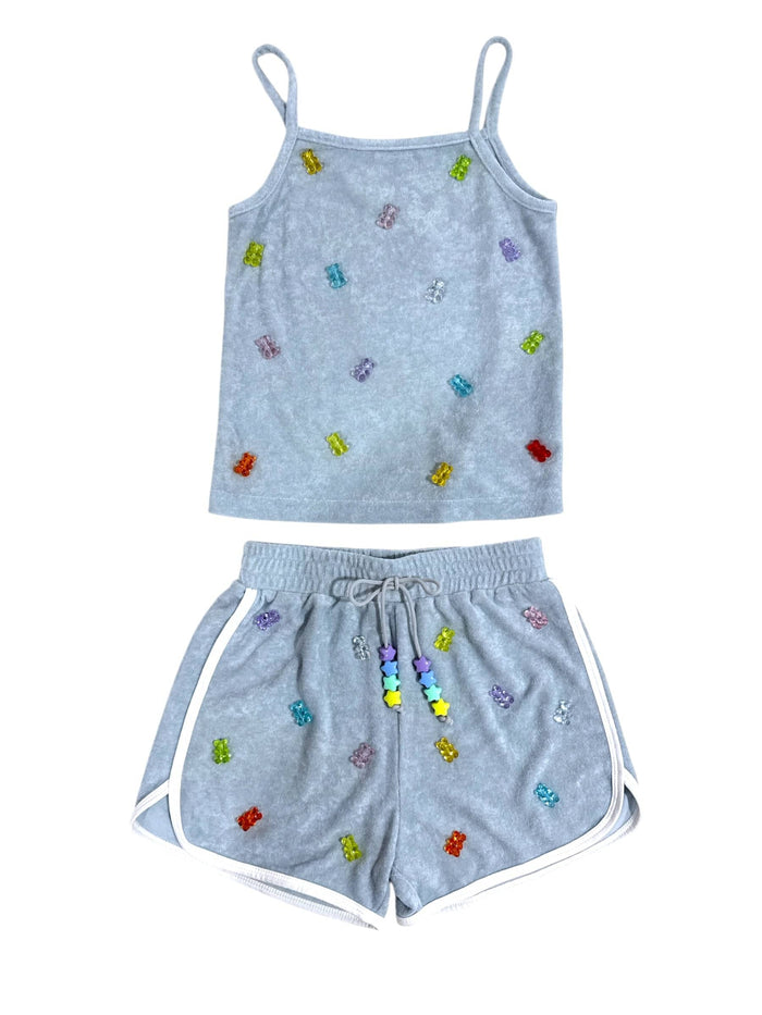 Lola + The Boys Sky Blue Gummy Bear Cutie Set