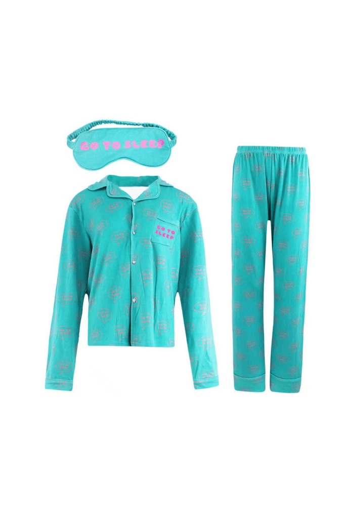 lola-bethenny Sleepwear 2 / Green Go To Sleep Super Soft Set