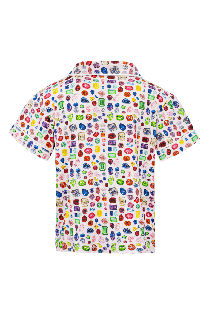 Lola + The Boys Sleepwear Rainbow Gem Soft Set