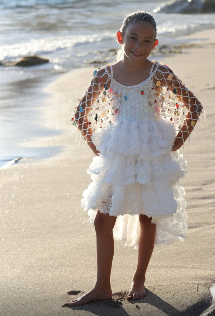 Lola + The Boys Snow Magic Paillette Dress