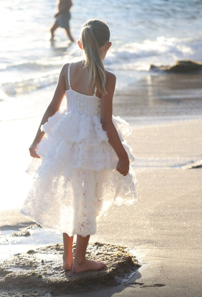 Lola + The Boys Snow Magic Paillette Dress