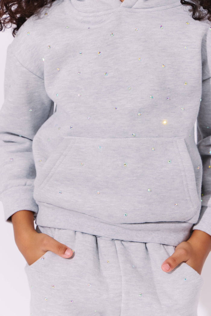 Lola + The Boys Sparkle Jogger Set