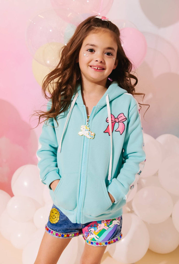 Lola + The Boys Sparkle My Little Pony Hoodie