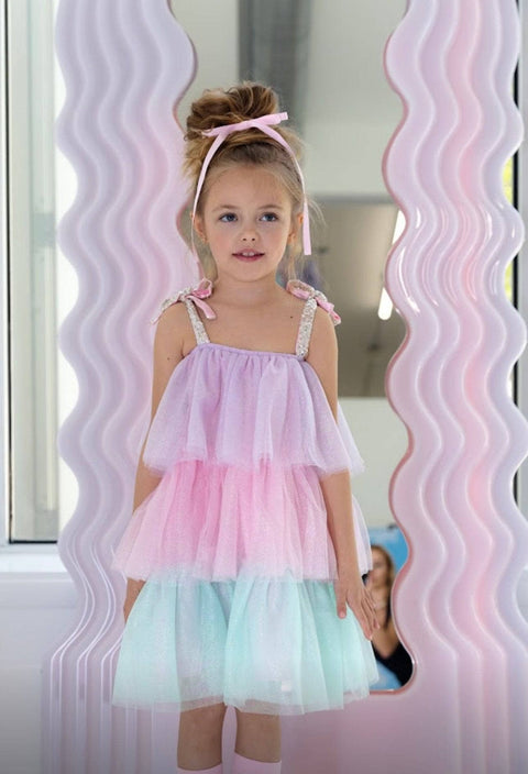 lola and the boys sequin ombre dress Lola + The Boys Sequin Ombre Sparkle Tank Dress, 8