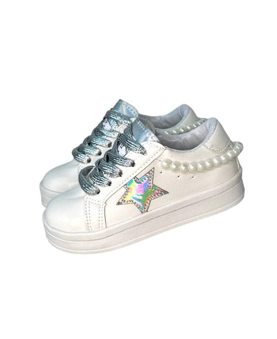 Lola + The Boys Stars and Pearls Sneaker