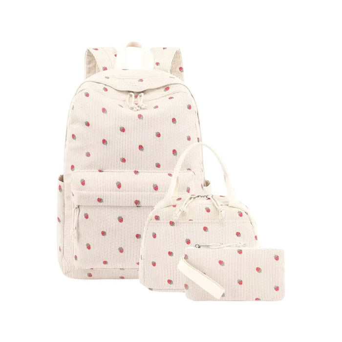 Lola + The Boys Strawberry Dreams Backpack Set (3 Pieces)