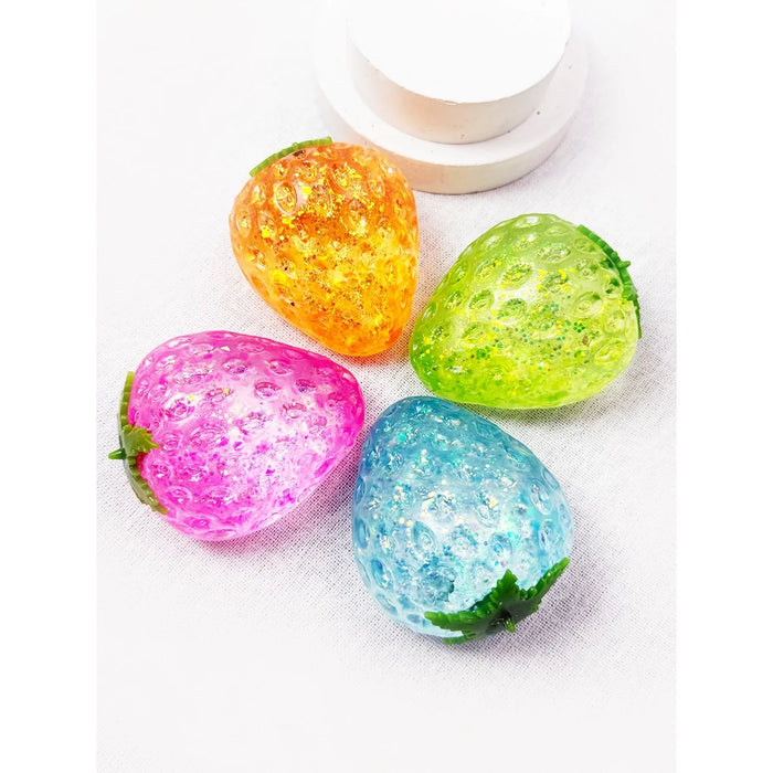Lola + The Boys Pink Sugary Strawberry Squishy Toy