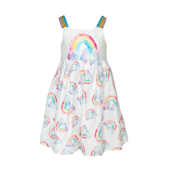 Lola + The Boys Sunshine Rainbow Gems Dress