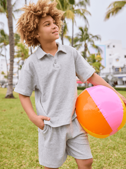 Lola + The Boys 2 Super Soft Polo Set