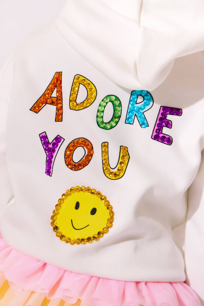 Lola + The Boys Sweaters & Sweatshirts Adore You Gem Hoodie