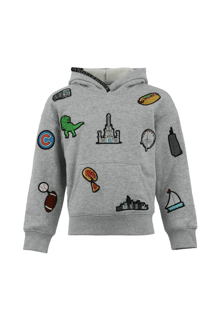 Lola + The Boys Sweaters & Sweatshirts All About The Patch City Hoodie