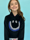 Lola + The Boys Sweaters & Sweatshirts Crystal Happy Hoodie