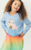 Lola + The Boys Sweaters & Sweatshirts 2 Crystal Mermaid Sweatshirt
