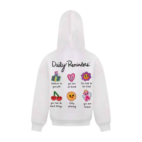 Lola + The Boys Sweaters & Sweatshirts Daily Reminders Hoodie