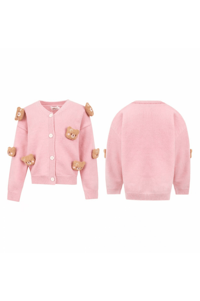 Lola + The Boys Sweaters & Sweatshirts Plush Beary Cute  Cardigan